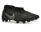 Nike Kids Mercurial Superfly 8 Academy FG/MG Black/Gold Together