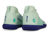 Nike Kids Mercurial Superfly 8 Academy MDS IC Green/Purple Rear