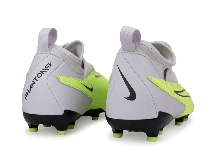 Nike Youth Phantom GX Academy DF FG/MG Volt/Grape – Azteca Soccer