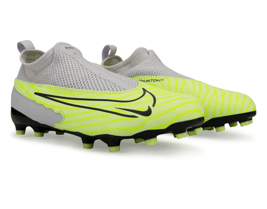 Nike Youth Phantom GX Academy DF FG/MG Volt/Grape – Azteca Soccer