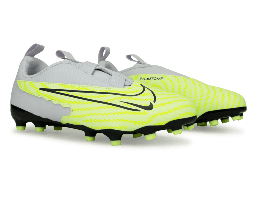 Nike Kids Phantom GX Academy FG/MG Volt/Grape Together