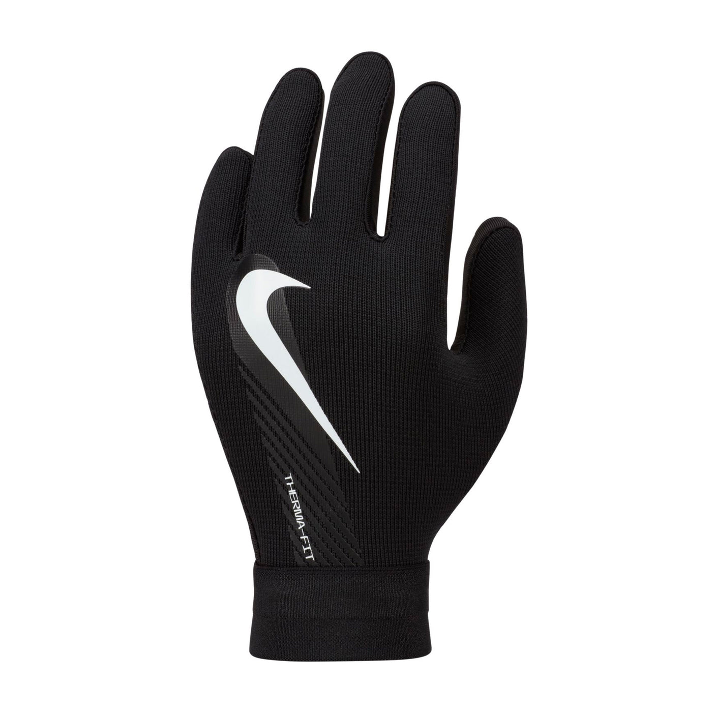 Nike Kids Therma-Fit Academy Field Gloves Black/White Front