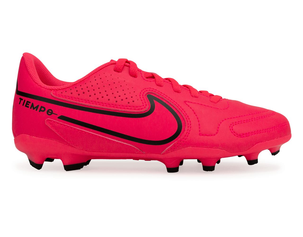 Nike Kids Tiempo Legend 9 Club FG MG Pink Black Azteca Soccer