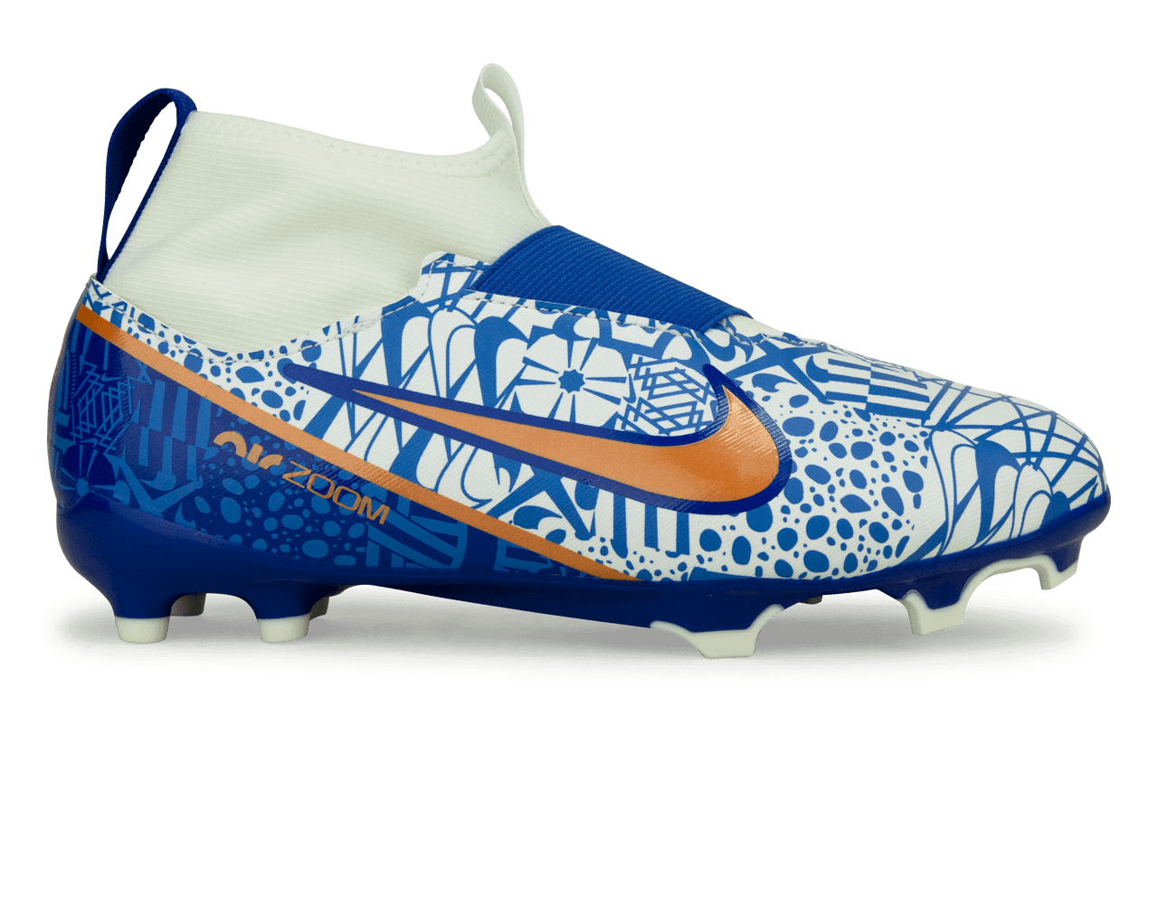 Nike Kids Zoom Mercurial Superfly 9 Academy CR7 FG MG White