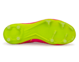 Nike Kids Zoom Mercurial Superfly 9 Pro FG Pink/Volt Sole
