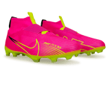 Nike Kids Zoom Mercurial Superfly 9 Pro FG Pink/Volt Together