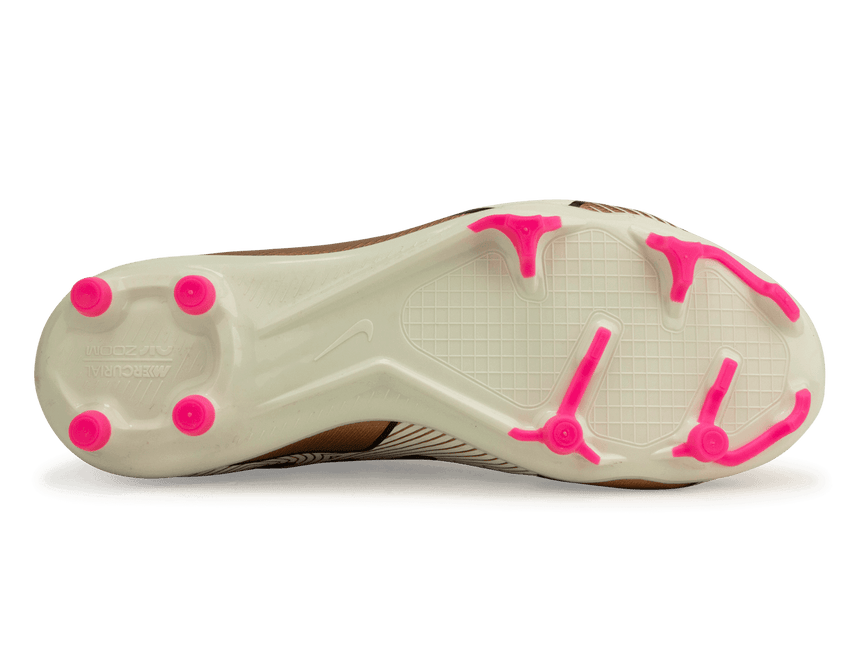 Nike Kids Zoom Mercurial Vapor 15 Academy FG/MG Metallic Copper Sole