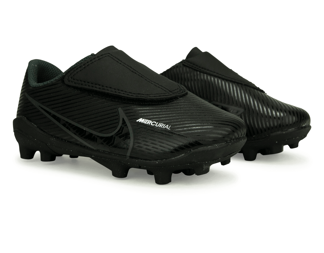 Black Unisex Molded Cleats Nike Mercurial Vapor 13 Cleats