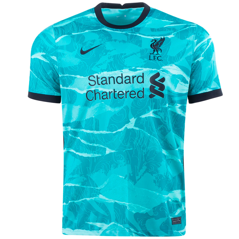 Nike Men's Liverpool 20/21 Away Jersey Hyper Turquoise/Black