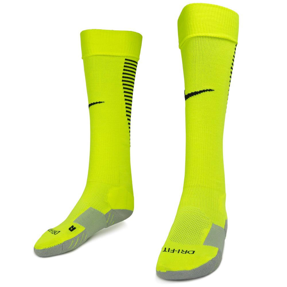 Nike Matchfit Cushioned Over-The-Calf Sock Volt/LimeGreen/Black