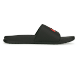 Nike Men's Benassi JDI Sandal Black/Challenge Red Side