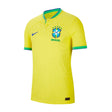 Nike Men's Brazil 2022/23 Authentic Home Jersey Dynamic Yellow/Paramount Blue Front