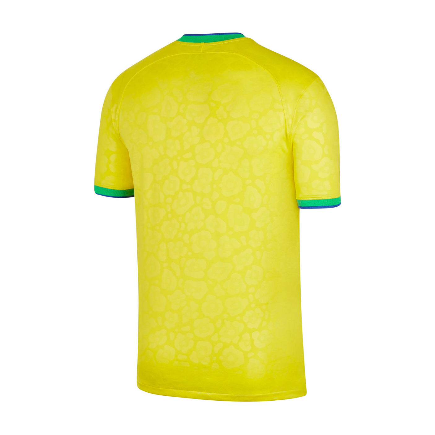 Nike Men's Brazil 2022/23 Home Jersey Dynamic Yellow/Paramount Blue Back