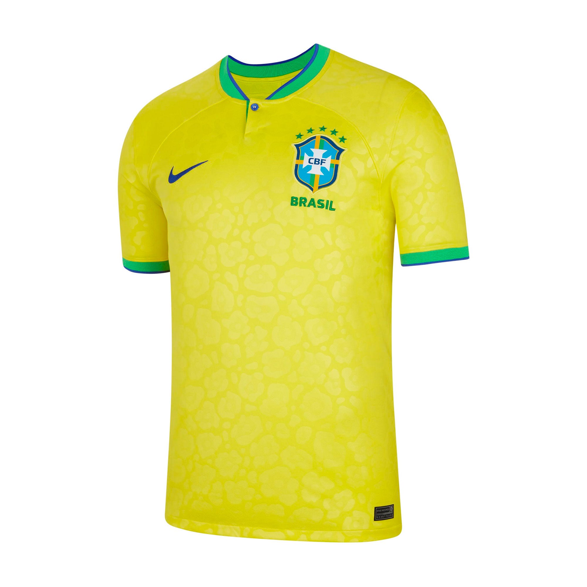Segunda Camiseta Brasil Authentic 2020-2021