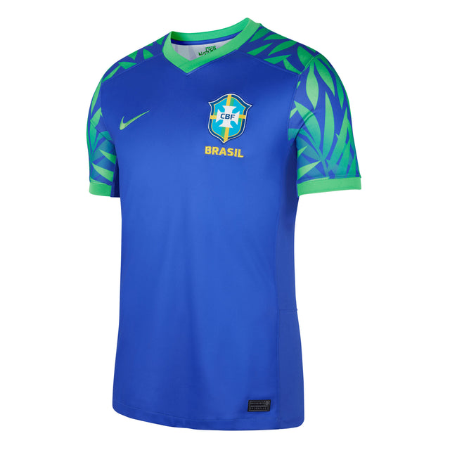Nike Men's Brazil 2023/24 Away Jersey Blue/Green – Azteca Soccer