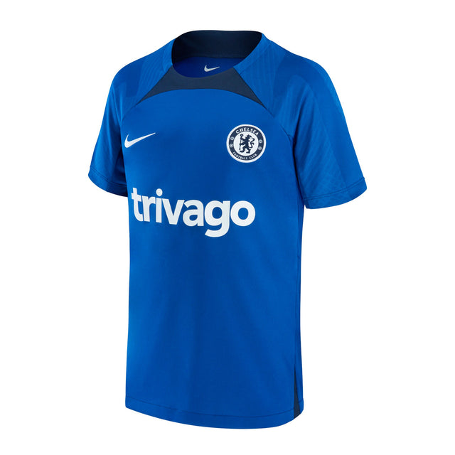 Nike Men's Chelsea 2022/23 Strike Jersey Rush Blue/White Front