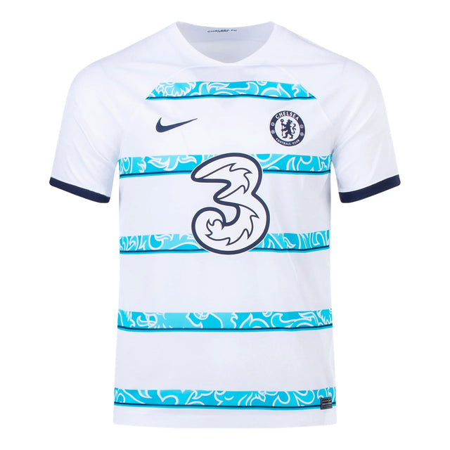 Nike Men's Chelsea FC 2022/23 Away Jersey White/Navy Front