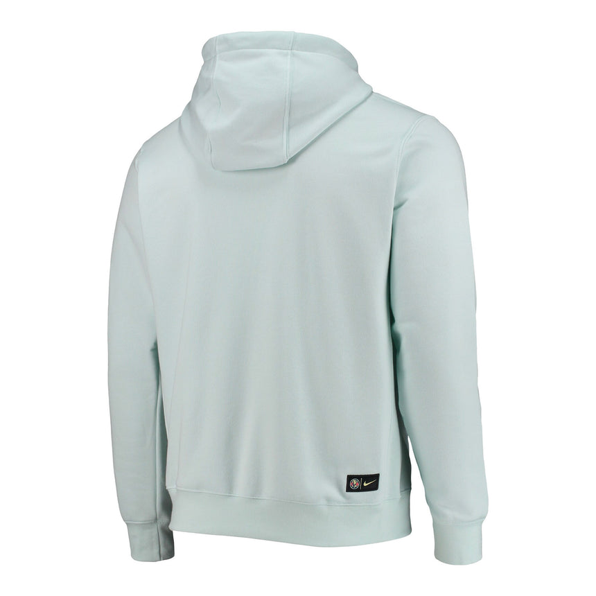 Nike Men's Club America 2021/22 Hoodie Ghost Aqua/Armory Navy Back