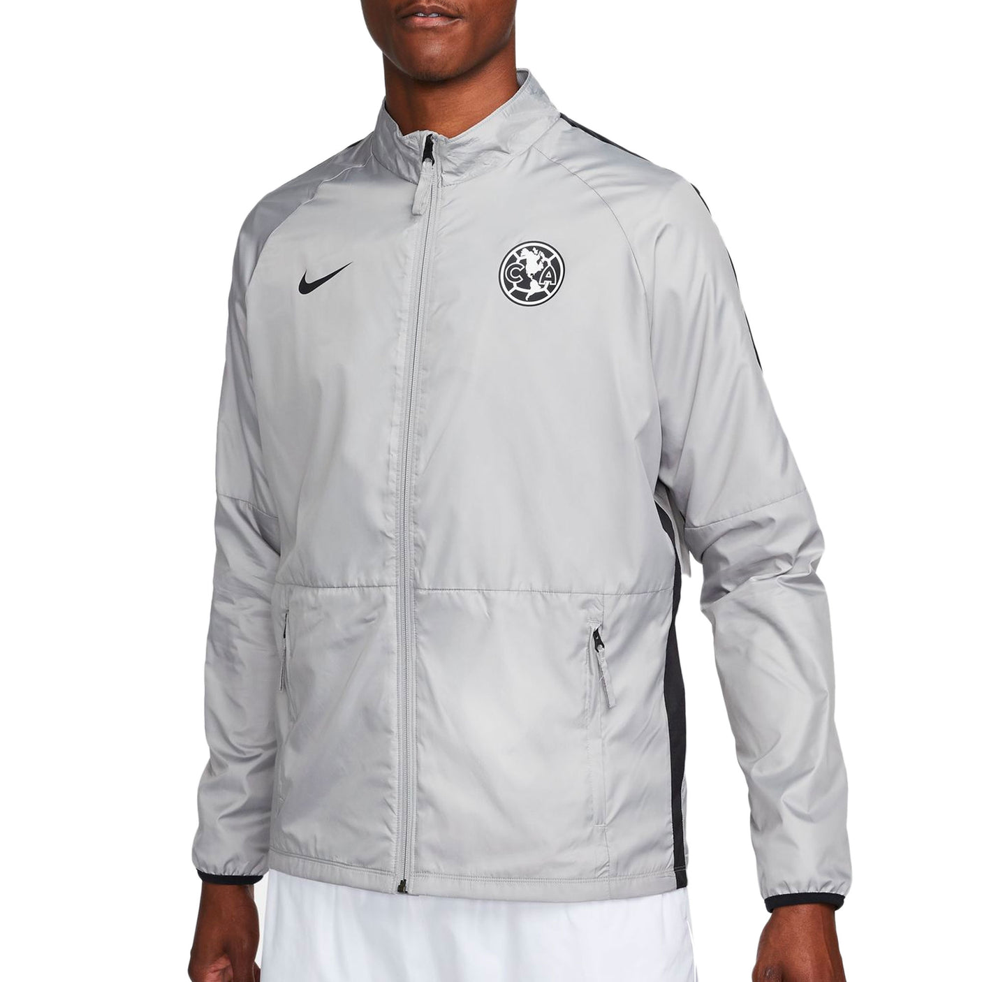 Nike Men's Club America 2022/23 Repel Academy AWF Jacket Grey/Black Front