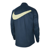 Nike Men's Club America Repel Academy AWF Jacket Armory Navy/Lemon Chiffon Back