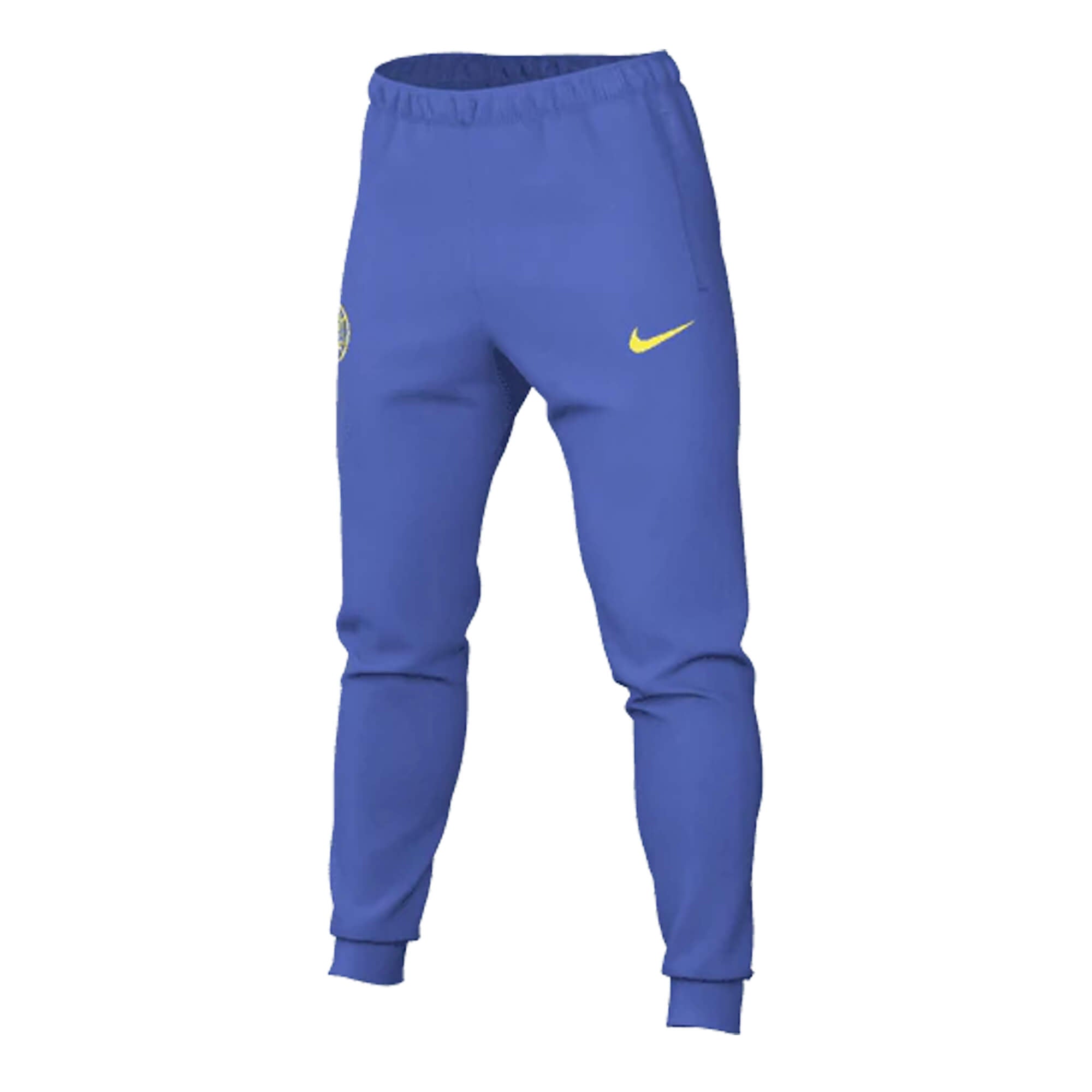 roestvrij flauw Berg kleding op Nike Men's Club America Strike Track Pants Blue/Yellow – Azteca Soccer