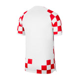 Nike Men's Croatia 2022/23 Home Jersey White Red/Battle Blue Back