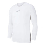 Nike Men's Dri-Fit Park First Layer Compression Top White/Cool Grey Front