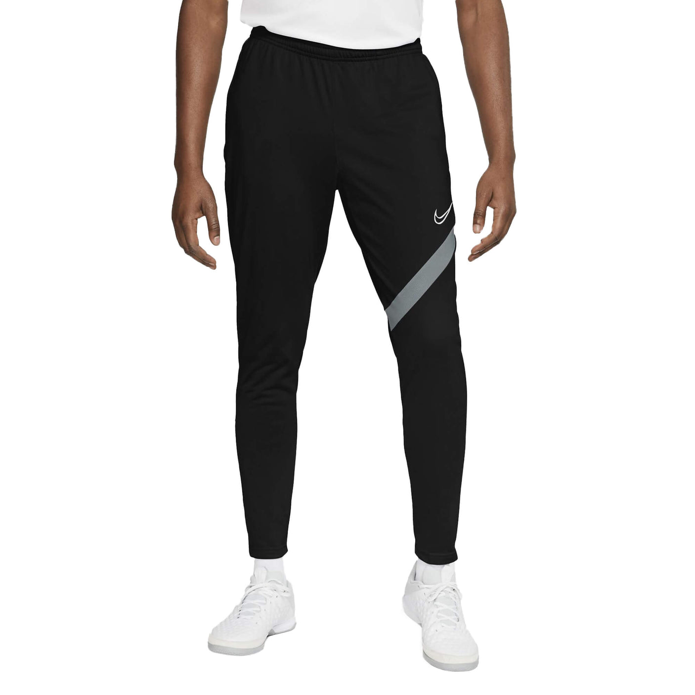 Nike Men's Dri-Fit Pro Academy Knit Pants Black/Smoke Grey Front