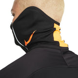 Nike Men's Dri-Fit Strike Snood Winter Warrior Black/Orange Side