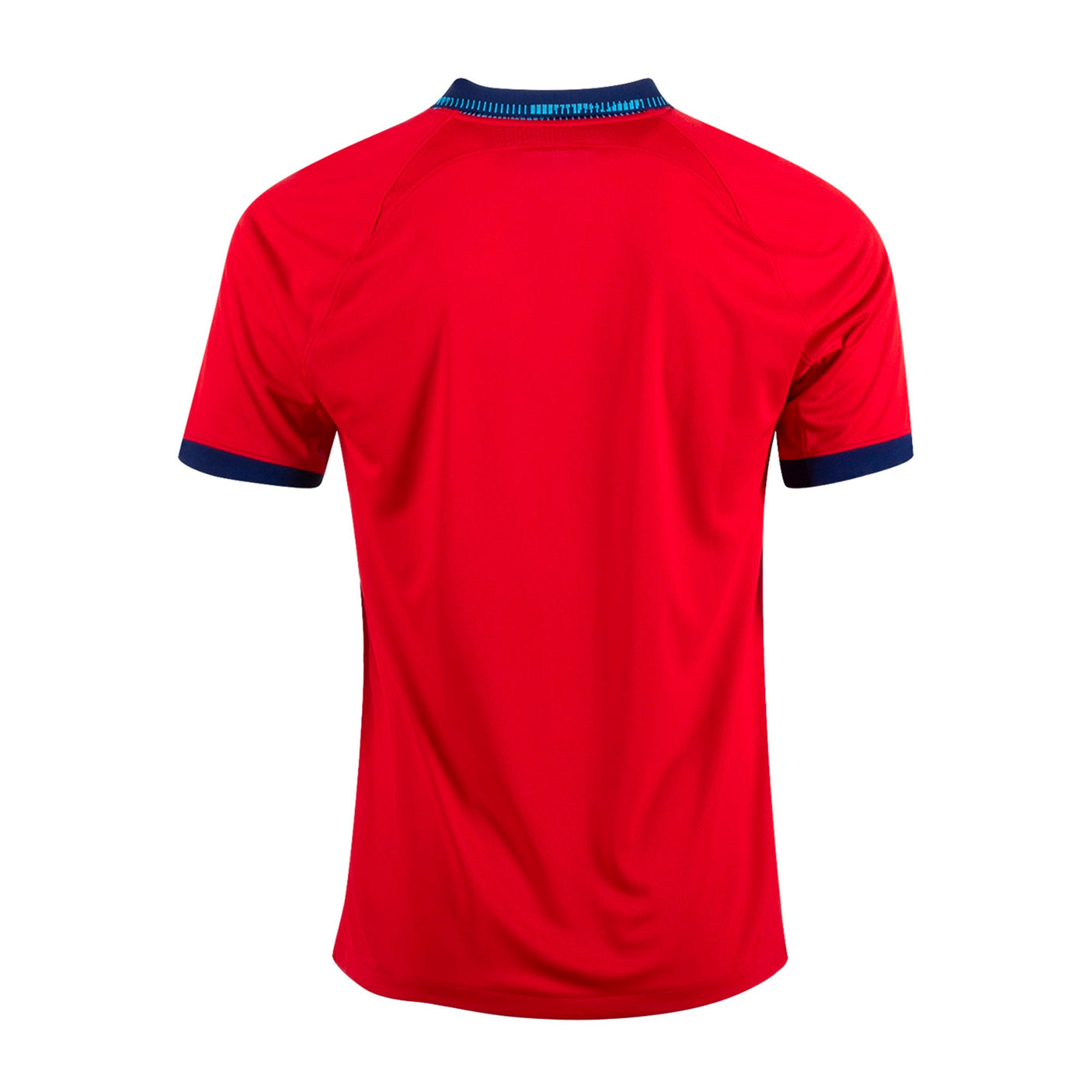 Nike Men's England 2022/23 Away Jersey Red/Blue Fury Back