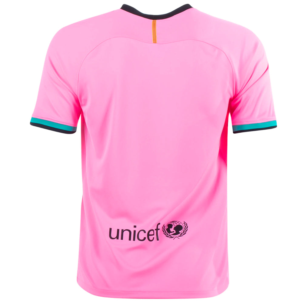 EVERYTHING MUST GO Nike FC BARCELONA STADIUM THIRD 20/21 - Jersey - Junior  - pink beam/black - Private Sport Shop