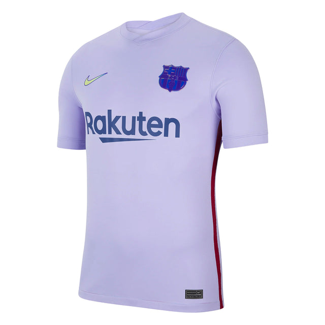 Nike Men's FC Barcelona 2021/22 Away Jersey Purple Pulse Front