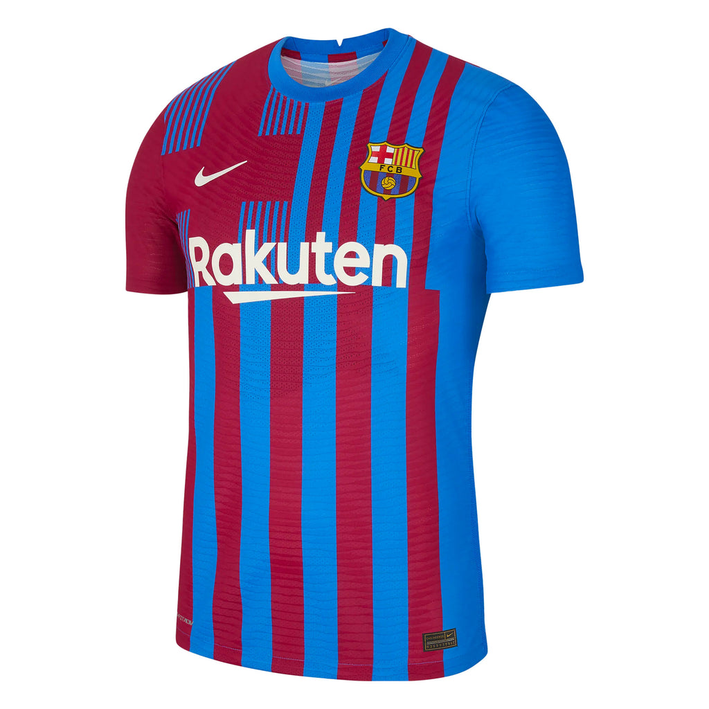 Nike Men's FC Barcelona 2021/22 Dri-FIT ADV Home Match Jersey Soar/Pale Ivory Front