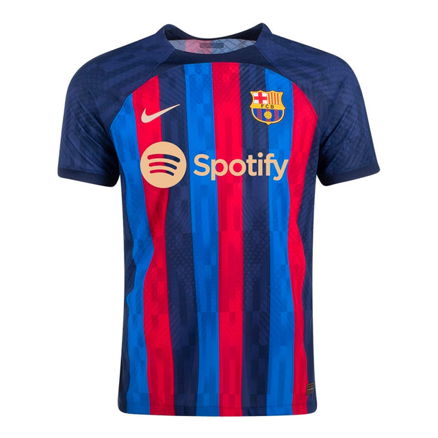 Nike Men's FC Barcelona 2022/23 Home Jersey Obsidian/Seasame Front