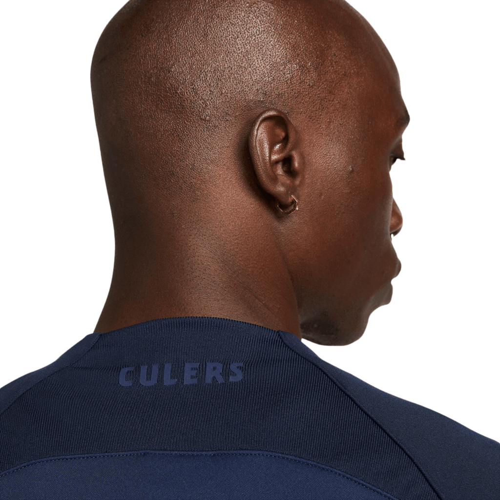 Nike Men's FC Barcelona 2022 Academy Pro Jacket Obsidian/Navy Detail