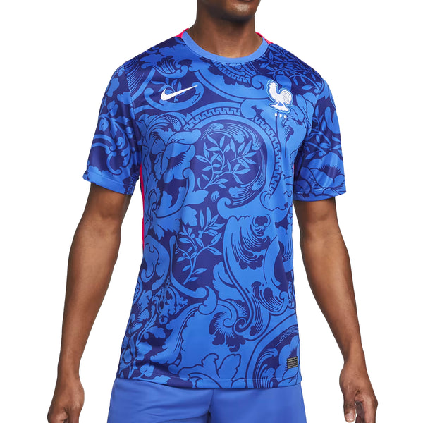 NIKEナイキフランス代表ユニホーム　2022 テオ・エルナンデス Nike 2022-23 France Home Soccer Jersey - Midnight Navy-Metallic