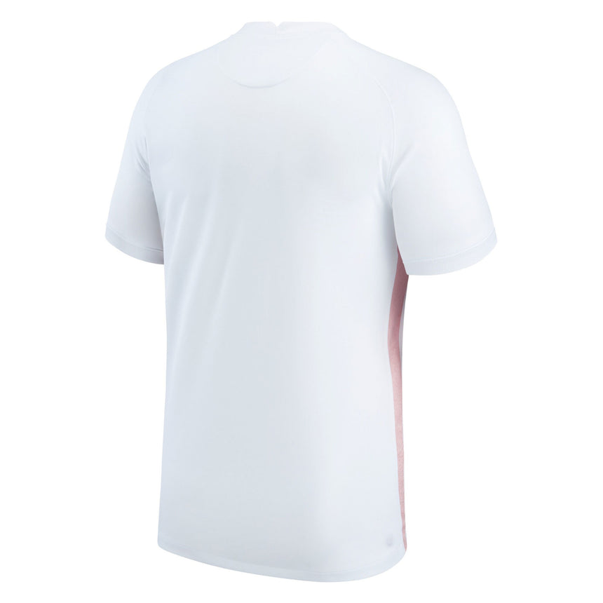Nike Men's France 2022/23 Away Jersey White/Blackened Blue Back