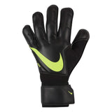 Nike Men's Grip 3 Goalkeeper Gloves Black/Volt Front