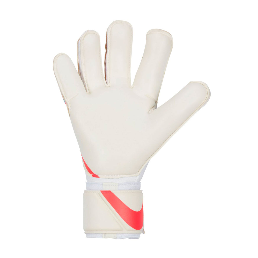 Nike Men's Grip 3 Goalkeeper Gloves White/Baltic Blue Back