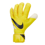 Nike Men's Grip 3 Goalkeeper Gloves Yellow Strike/Black Front