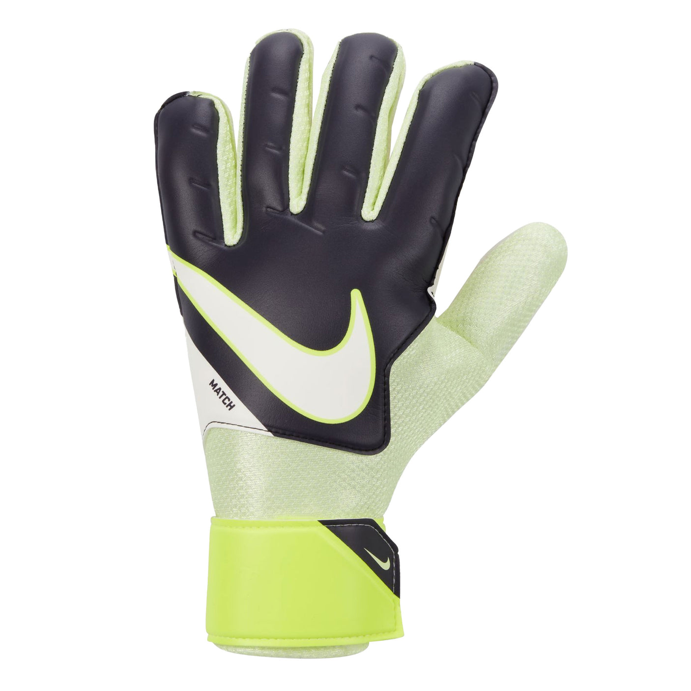 Nike Men's Match Goalkeeper Gloves Gridiron/White Front