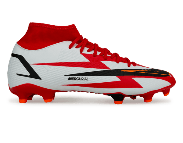 Nike Men's Mercurial Superfly 8 CR7 FG/MG - Chile Red/White – Azteca Soccer