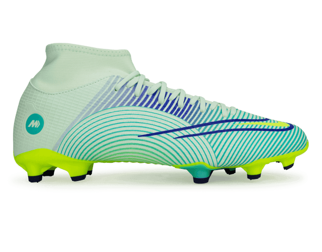 Nike Men's Mercurial Superfly 8 Academy MDS FG/MG Barely Green/Volt Front