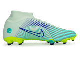 Nike Men's Mercurial Superfly 8 Academy MDS FG/MG Barely Green/Volt Side
