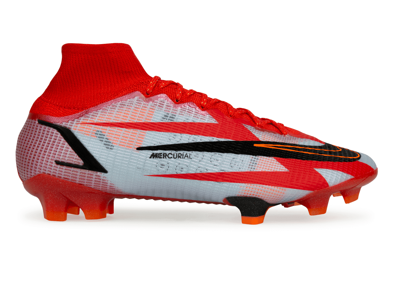 Nike Men's Mercurial Superfly 8 Elite CR7 FG/MG Chile Red/White Front