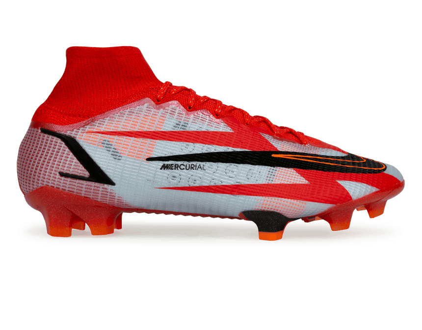 Nike Men's Mercurial Superfly 8 Elite CR7 FG/MG Chile Red/White Front