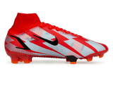 Nike Men's Mercurial Superfly 8 Elite CR7 FG/MG Chile Red/White Side