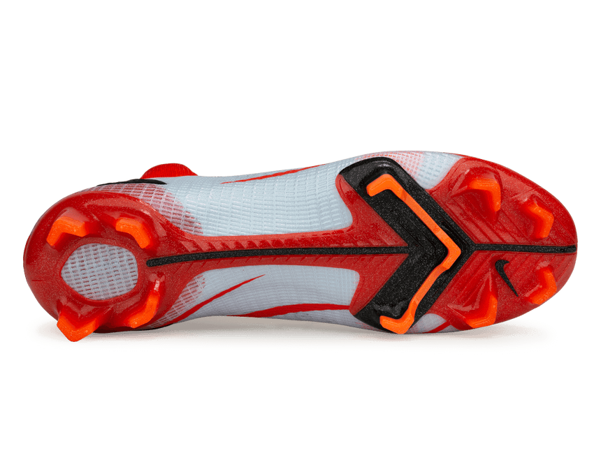 Nike Men's Mercurial Superfly 8 Elite CR7 FG/MG Chile Red/White Soleplate