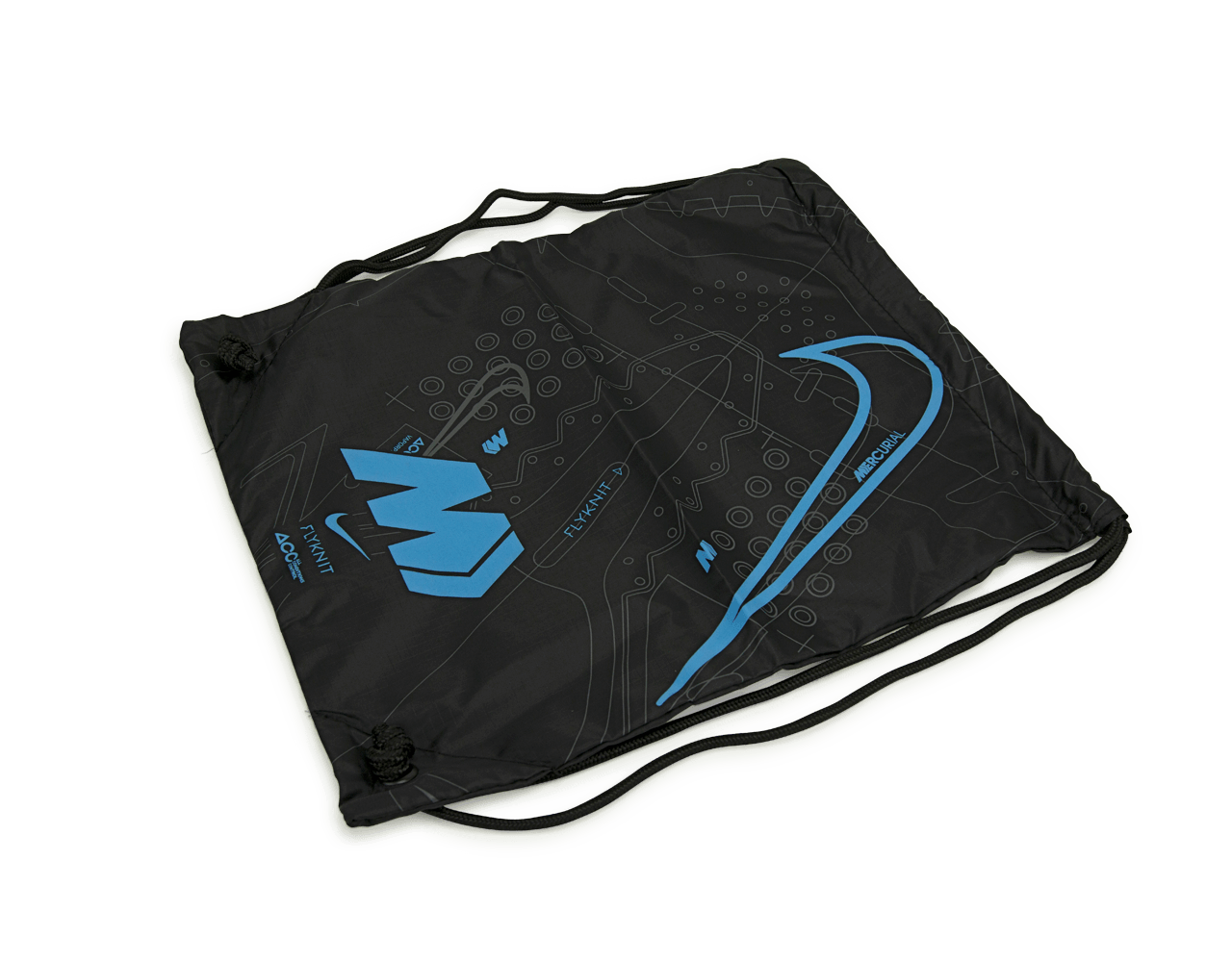 Nike Men's Mercurial Superfly 8 Elite FG Black/Blue Shoe Bag
