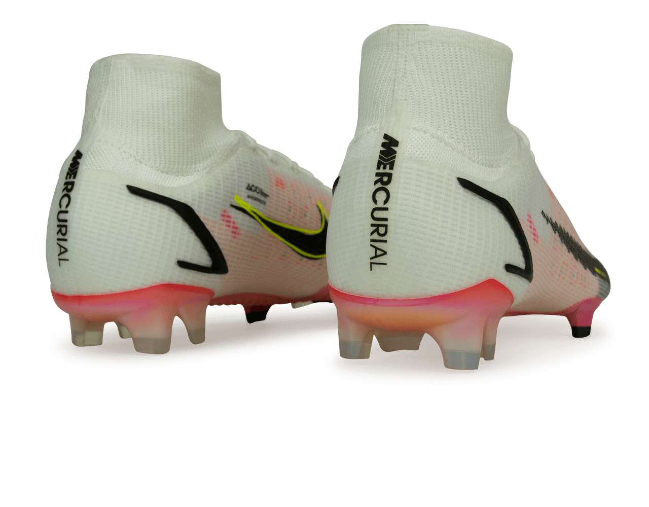 Nike Men's Mercurial Superfly 8 Elite FG - White/Pink – Azteca Soccer